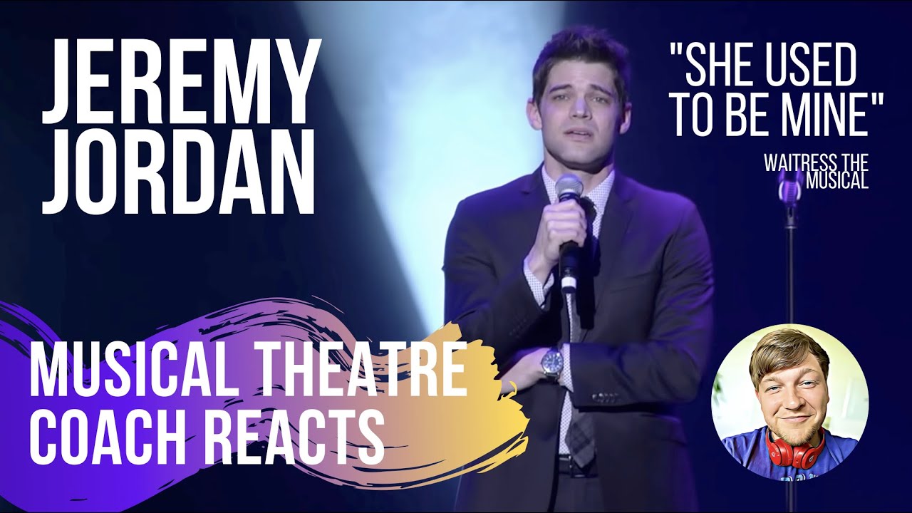 Musical Theatre Coach Reacts (JEREMY JORDAN 