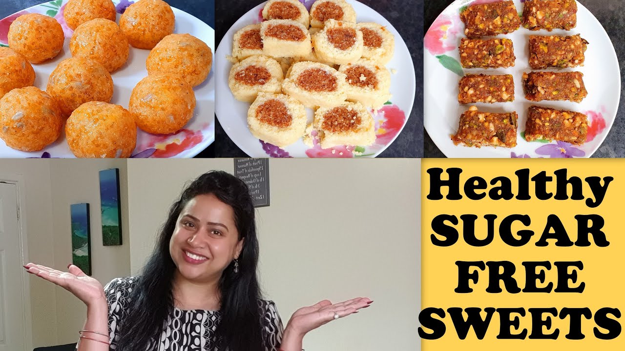 3 Healthy Sugar Free Sweets | Best Recipes for Hindu Fasting | Quick & Easy Sweets in just 15 mins