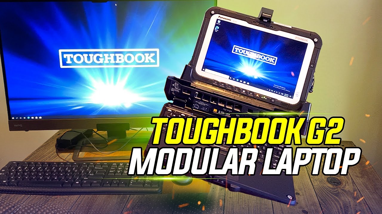 Panasonic TOUGHBOOK G2 Fully Rugged PC 2-in-1 Modular Windows 10 Tablet