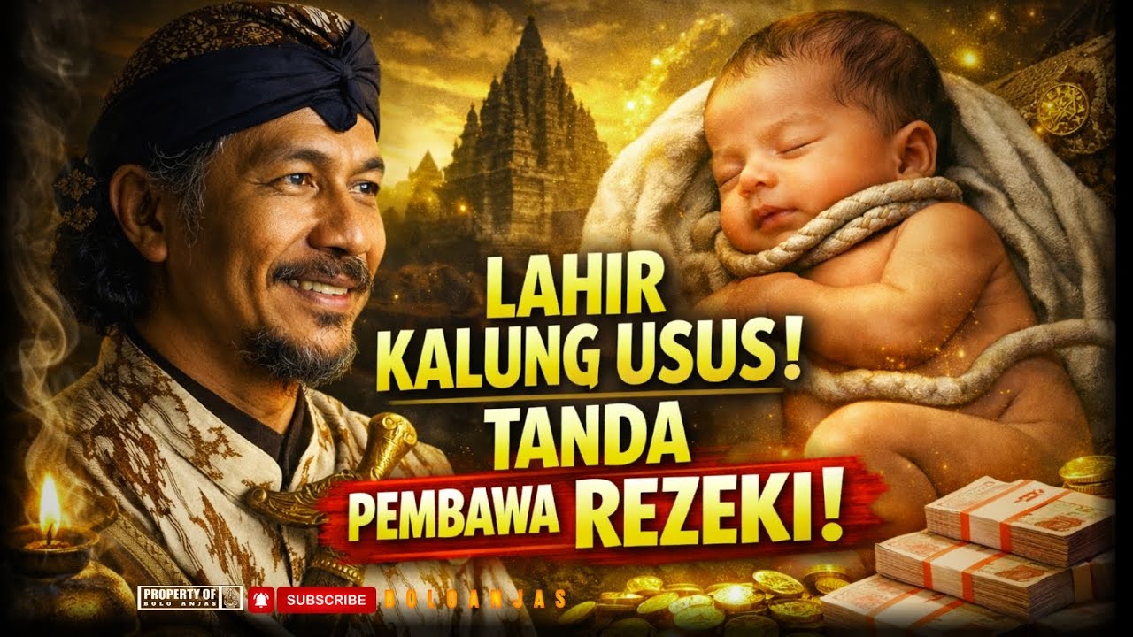 🔥 Keistimewaan Lahir Kalung Usus ‼️ Tanda Pembawa Rezeki Besar dan Keberuntungan Hidup