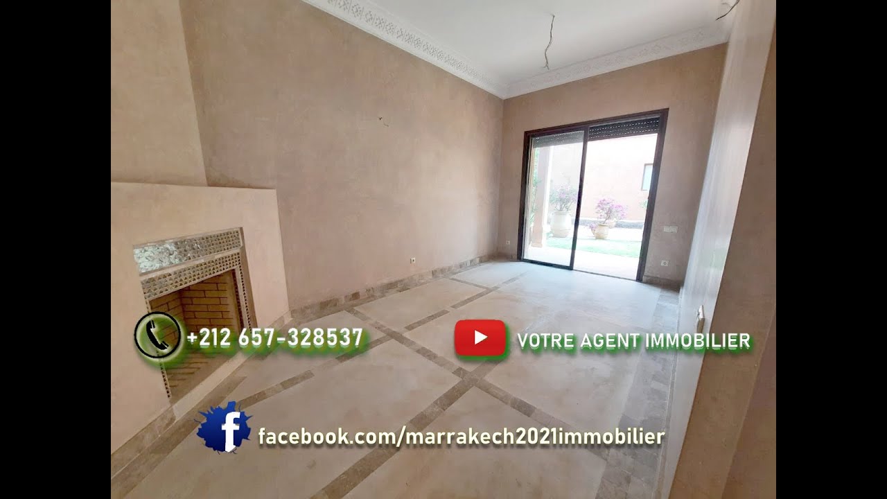 Studio vide &agrave; louer situ&eacute; sur la route d'ourika ( jardins d'atlas ) - Marrakech