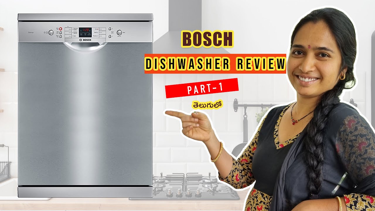 Bosch Dishwasher Wash Programs Explained | Telugu Review | Part-1