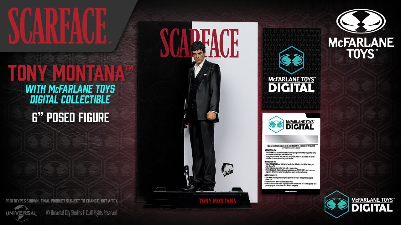 NEW Movie Maniacs&trade; Tony Montana&trade; (Scarface&trade;) 6
