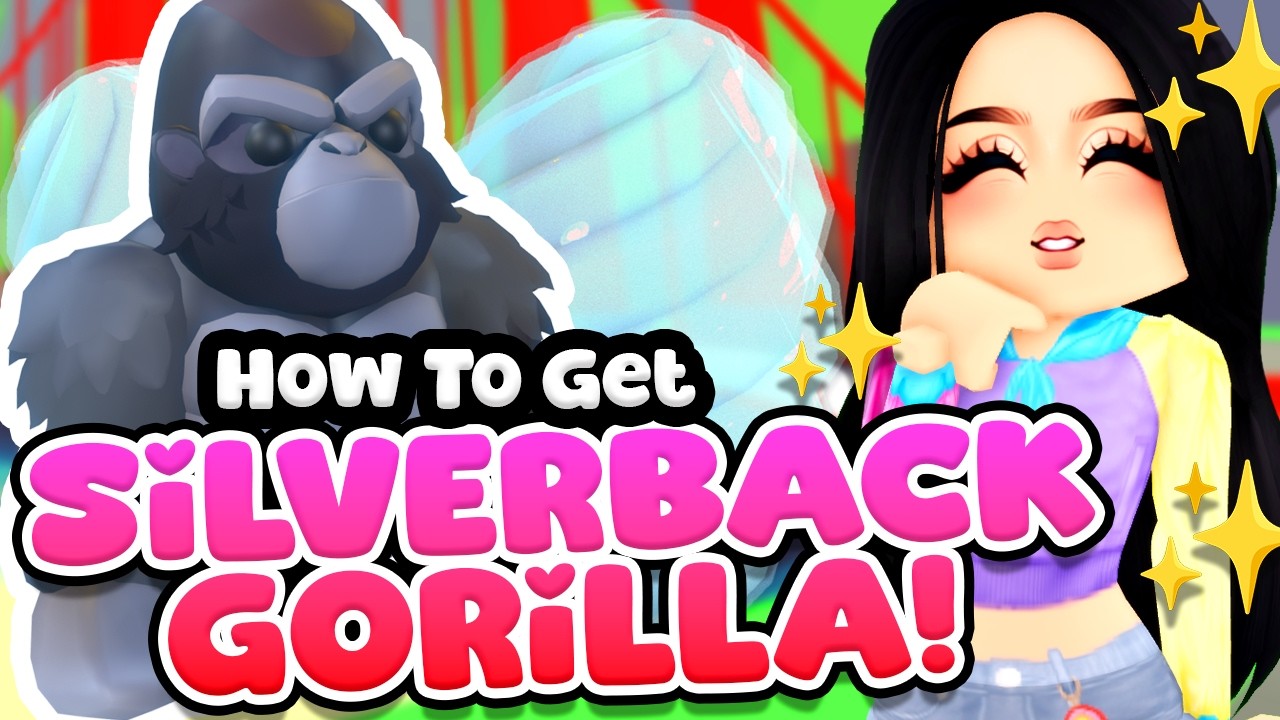 How To Get the NEW *SILVERBACK GORILLA* Adopt Me Update!!