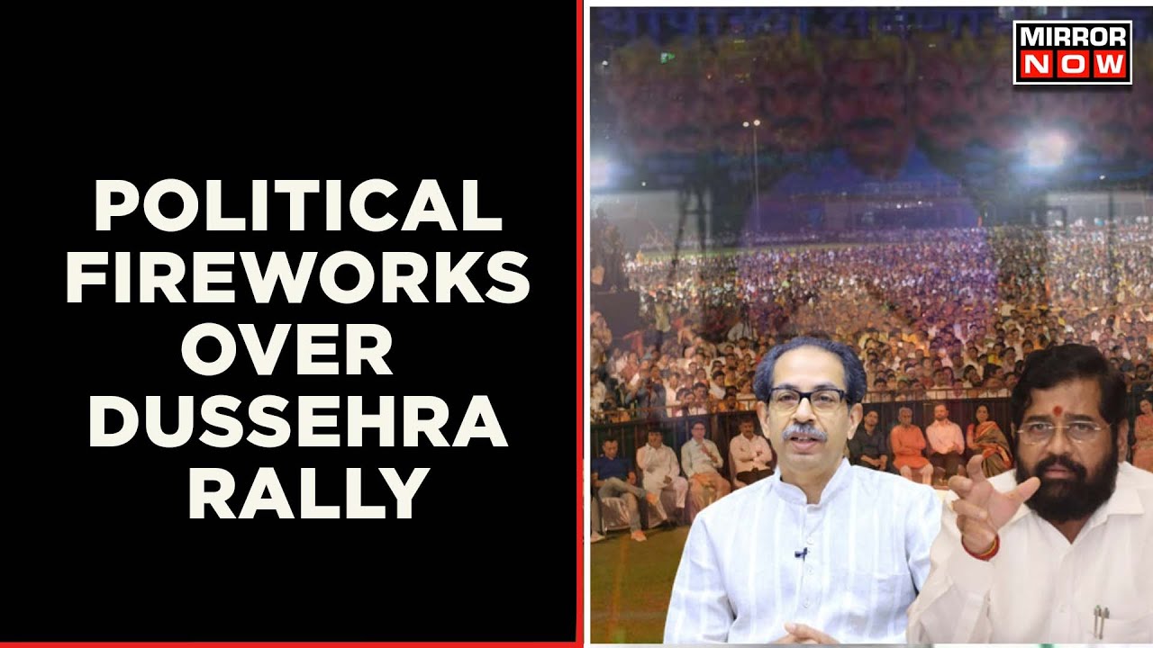 Political Fireworks Over Dussehra Rally At Shivaji Park | Dussehra Fight: Rallies Of The Rivals
