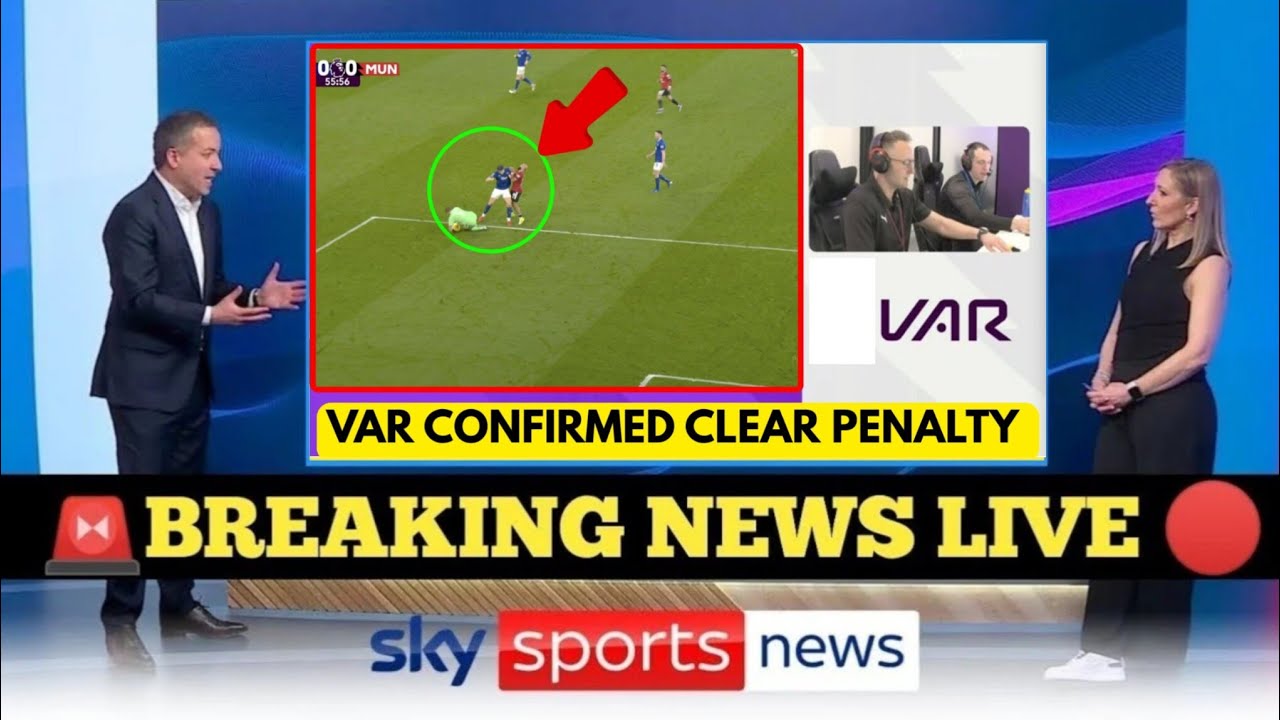 VAR CONFIRMED CLEAR PENALTY AFTER MATCH! EVERTON 0-1 MANCHESTER UNITED FULL TIME REACTIONS & ANALYZE