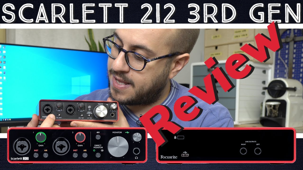 Scheda Audio Qualità TOP a 150€? Focusrite Scarlett 2i2
