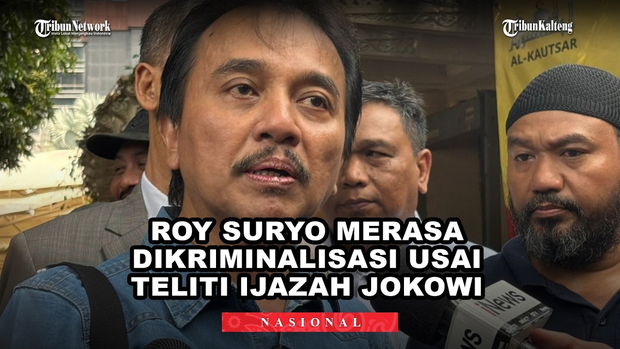 Roy Suryo Merasa Dikriminalisasi Usai Teliti Ijazah Jokowi, Sebut Langgar Konstitusi