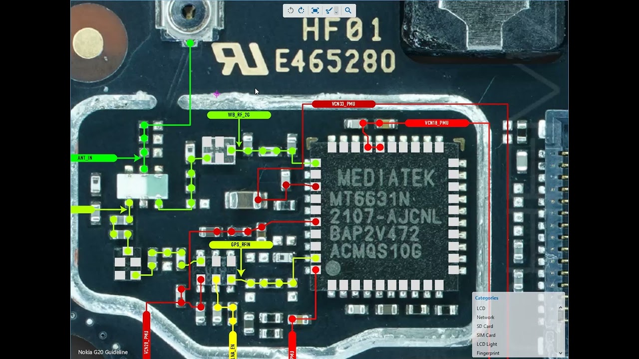 Nokia G20 WiFi, Bluetooth & GPS Solution