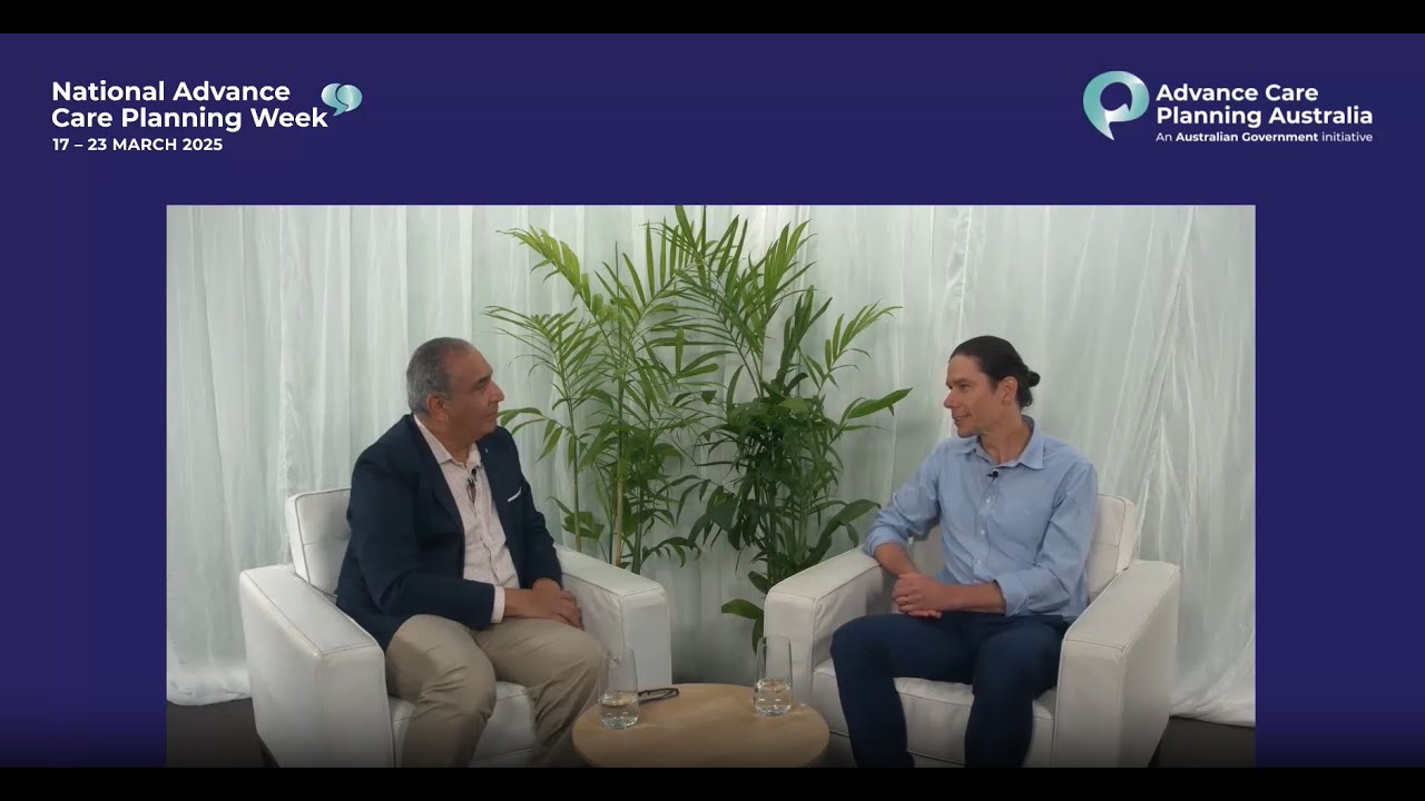 Contemporary advance care planning with Dr Greg Parker and Dr Craig Sinclair
