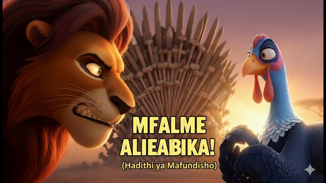 Mfalme wa Mwitu na Tunda la Dhahabu: Hadithi ya Nguvu ya Akili kuliko Mwili