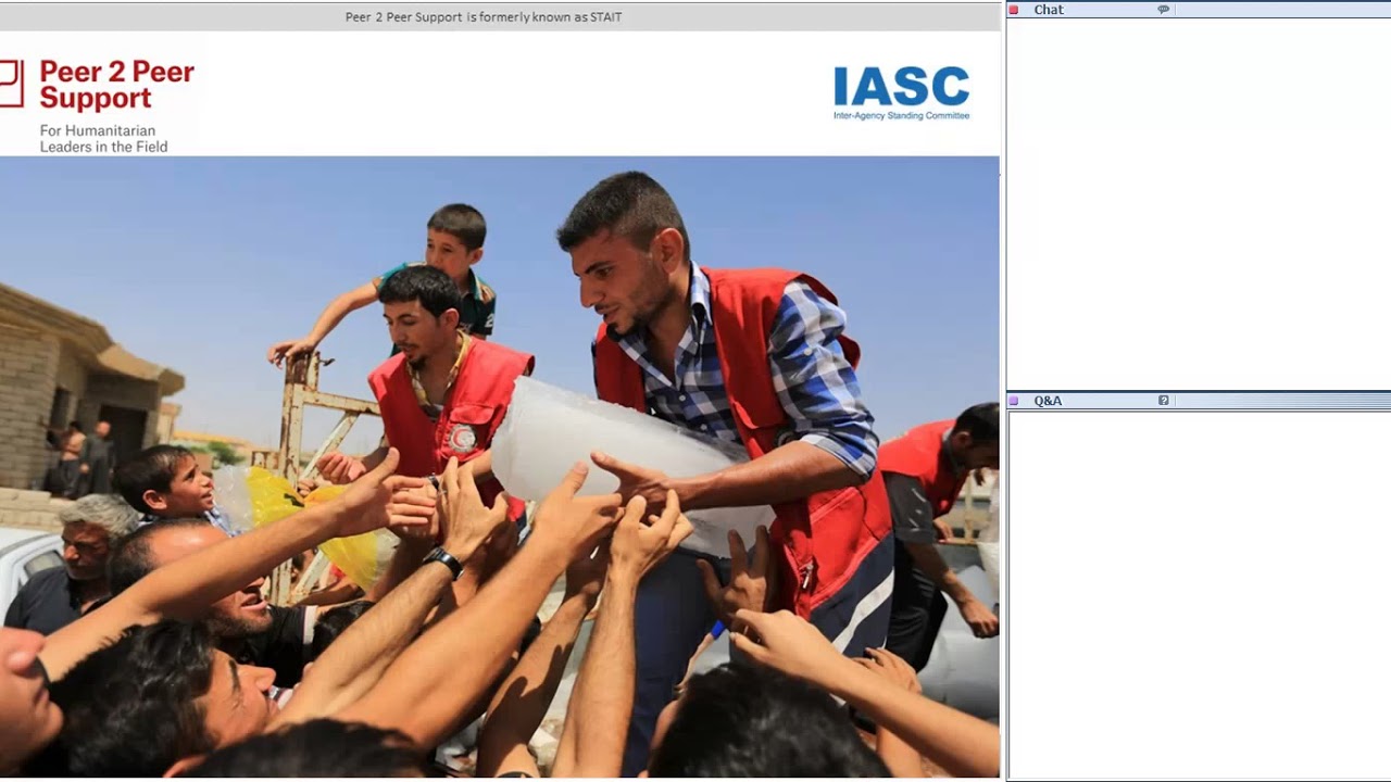 P2P Webinar: Local actors as equal and strategic partners?  Field perspectives