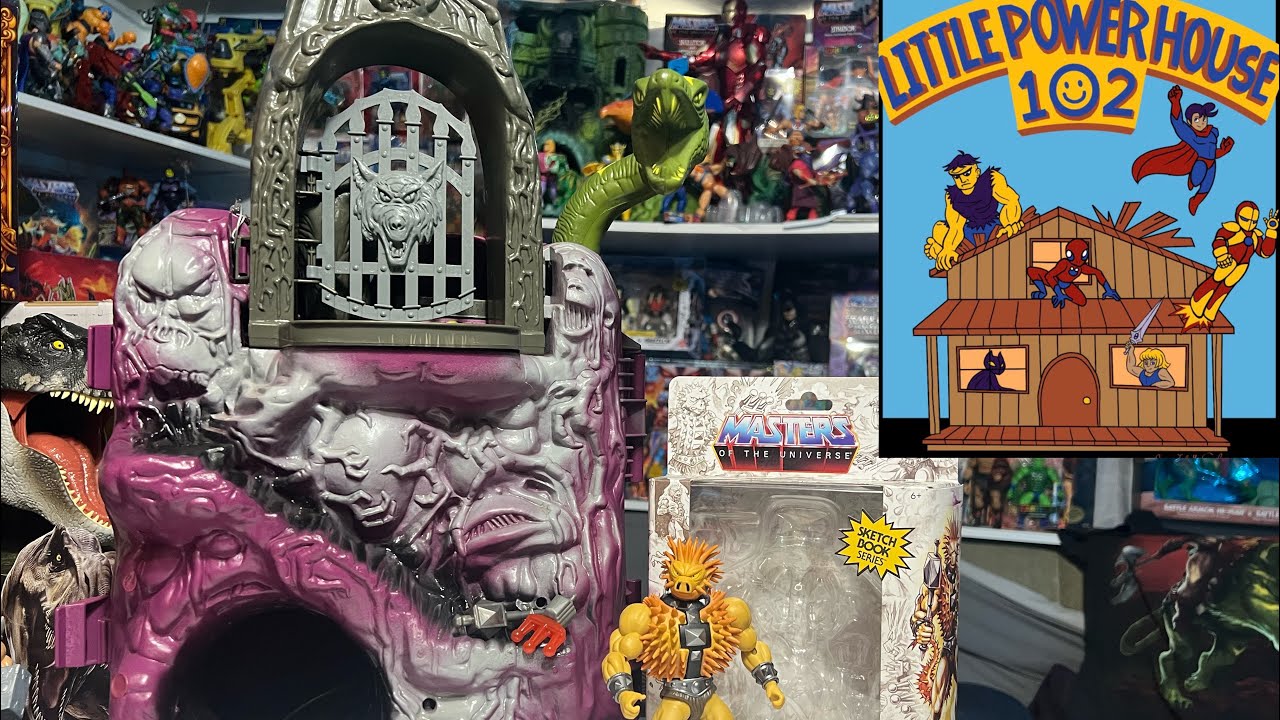 Masters of the universe origins sketch book SPIKOR  review 