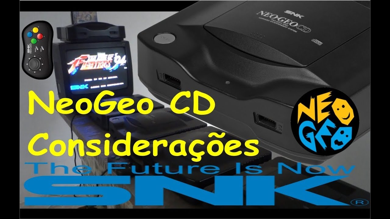 NeoGeo CD... Considerações técnicas de reparo !