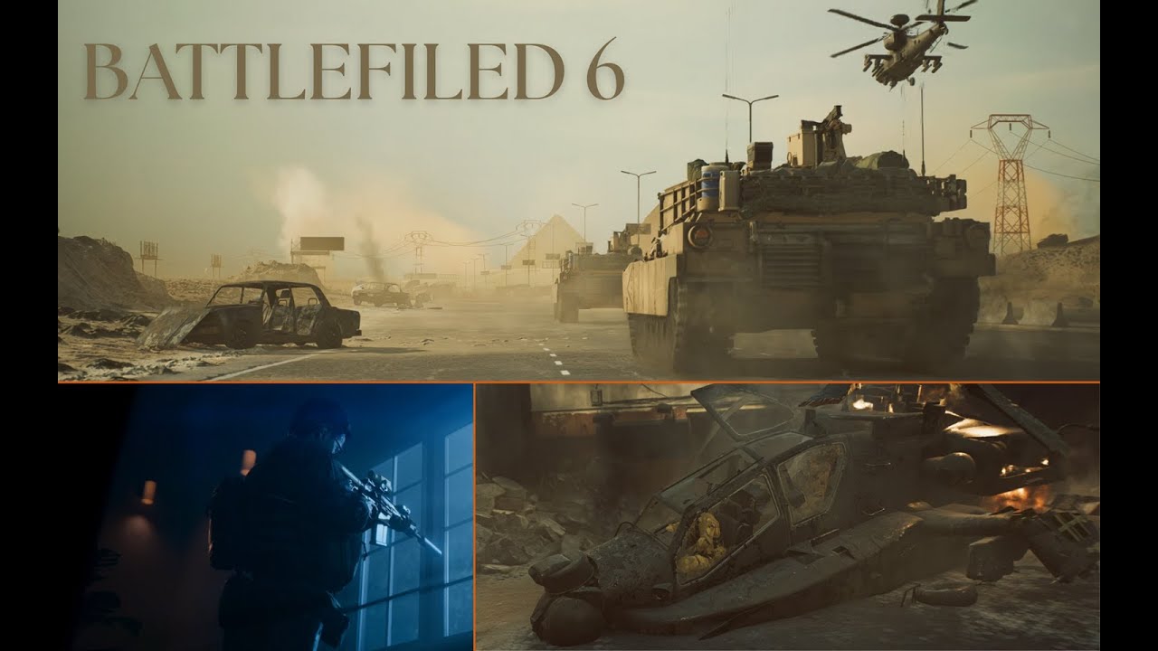 TAKING BACK EGYPT ON A TANK!!! | GAMEPLAY WALKTHORUGH - PART 7 BATTLEFIELD 6  #gameplay