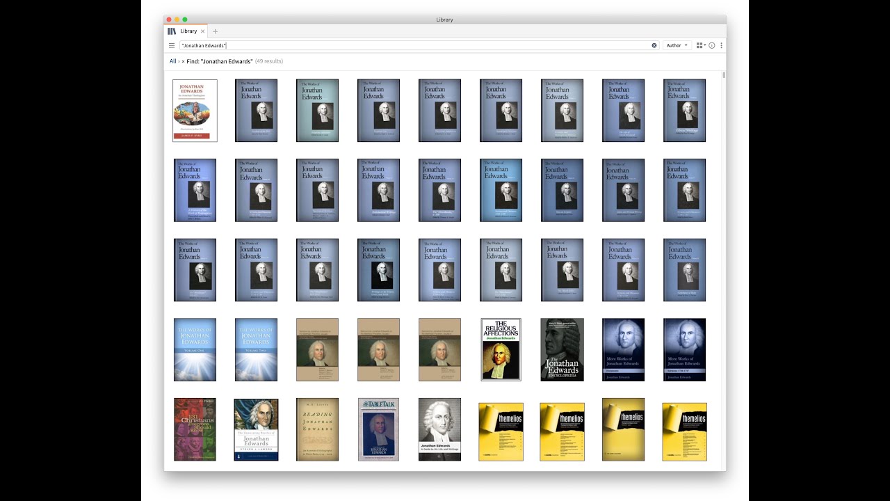 The Works of Jonathan Edwards - Logos Bible Software Edition of the Yale Series