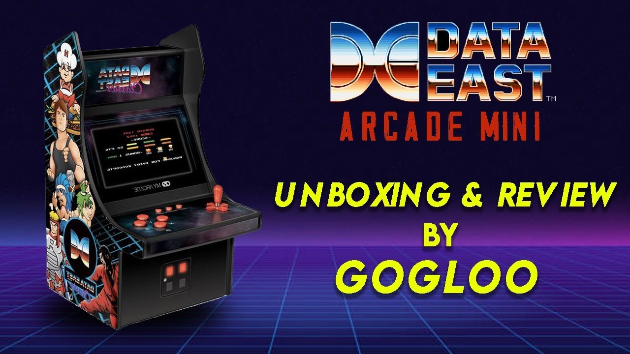 Data East Classic Arcade Mini  | Unboxing and Review by Gogloo