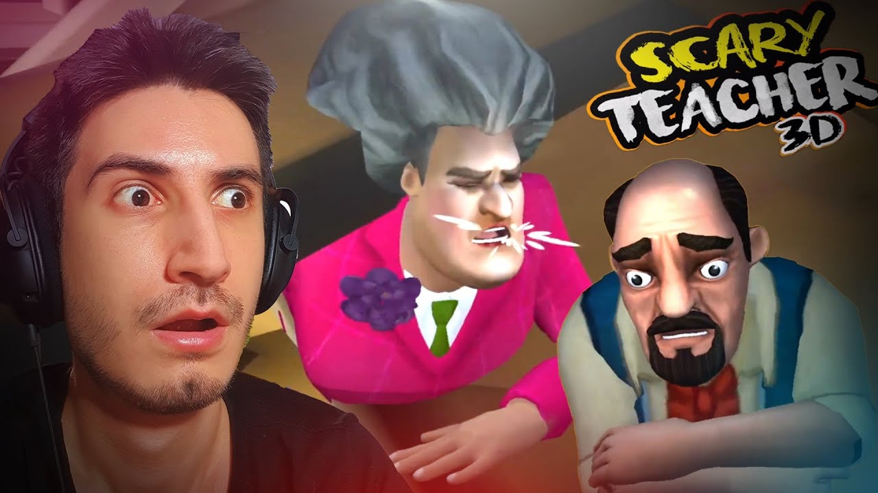 KORKUNÇ ÖĞRETMENİN AĞAÇ EVİNİ YIKTIK (ALTINDA KALDI) 🤣| SCARY TEACHER 3D
