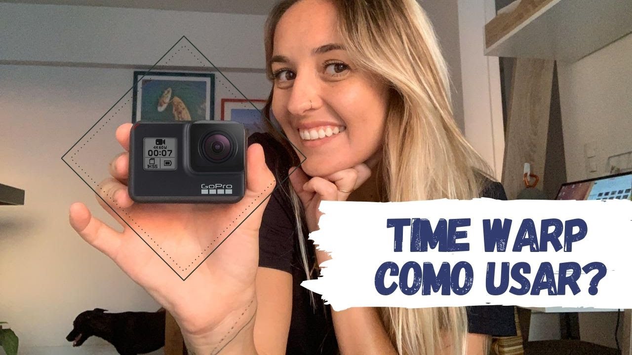 COMO USAR A GOPRO NO MODO TIMEWARP • HERO7, HERO8 E MAX - DICA DE GOPRO E COMO FAZER VÍDEO ACELERADO