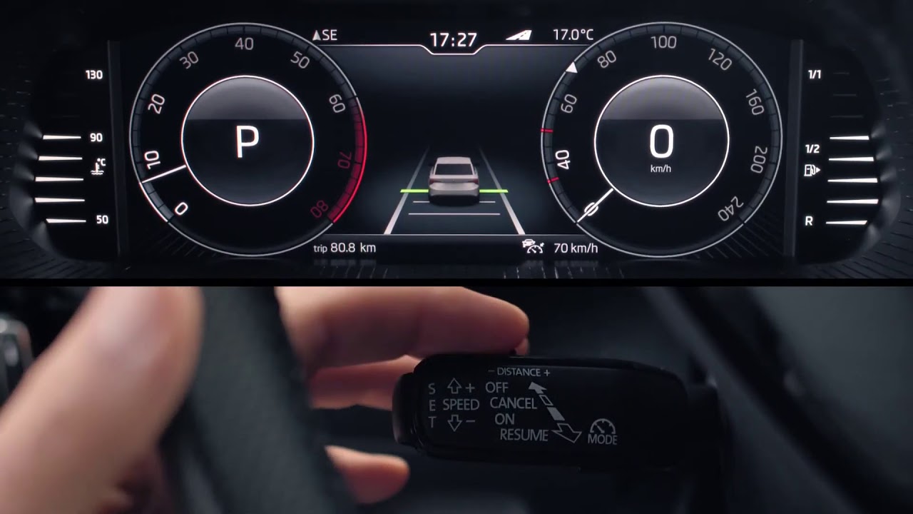 ŠKODA Adaptive Cruise Control
