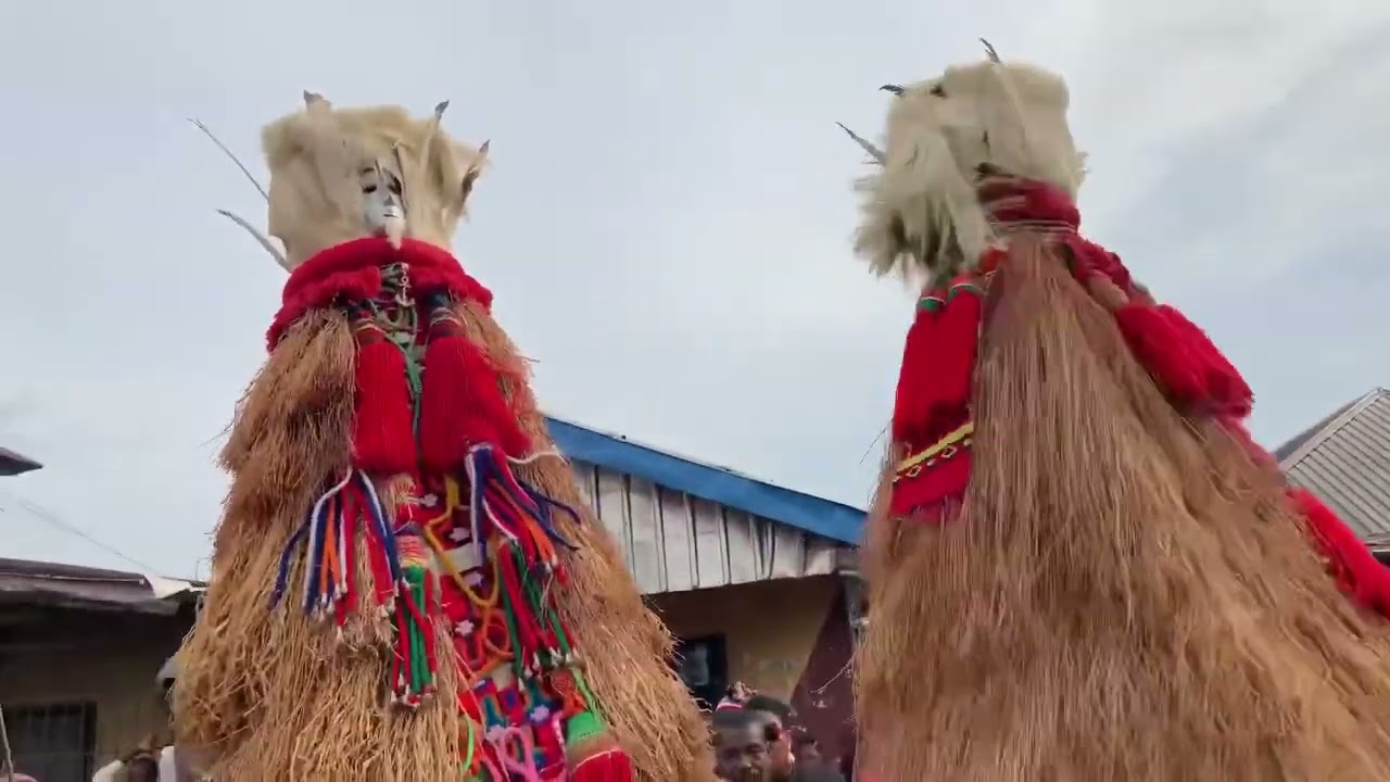 Oguta Ameshi masquerade dance