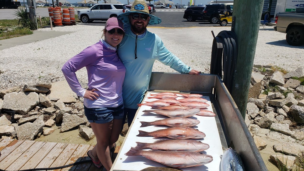 Bottom Fishing Offshore - Pensacola Beach Florida