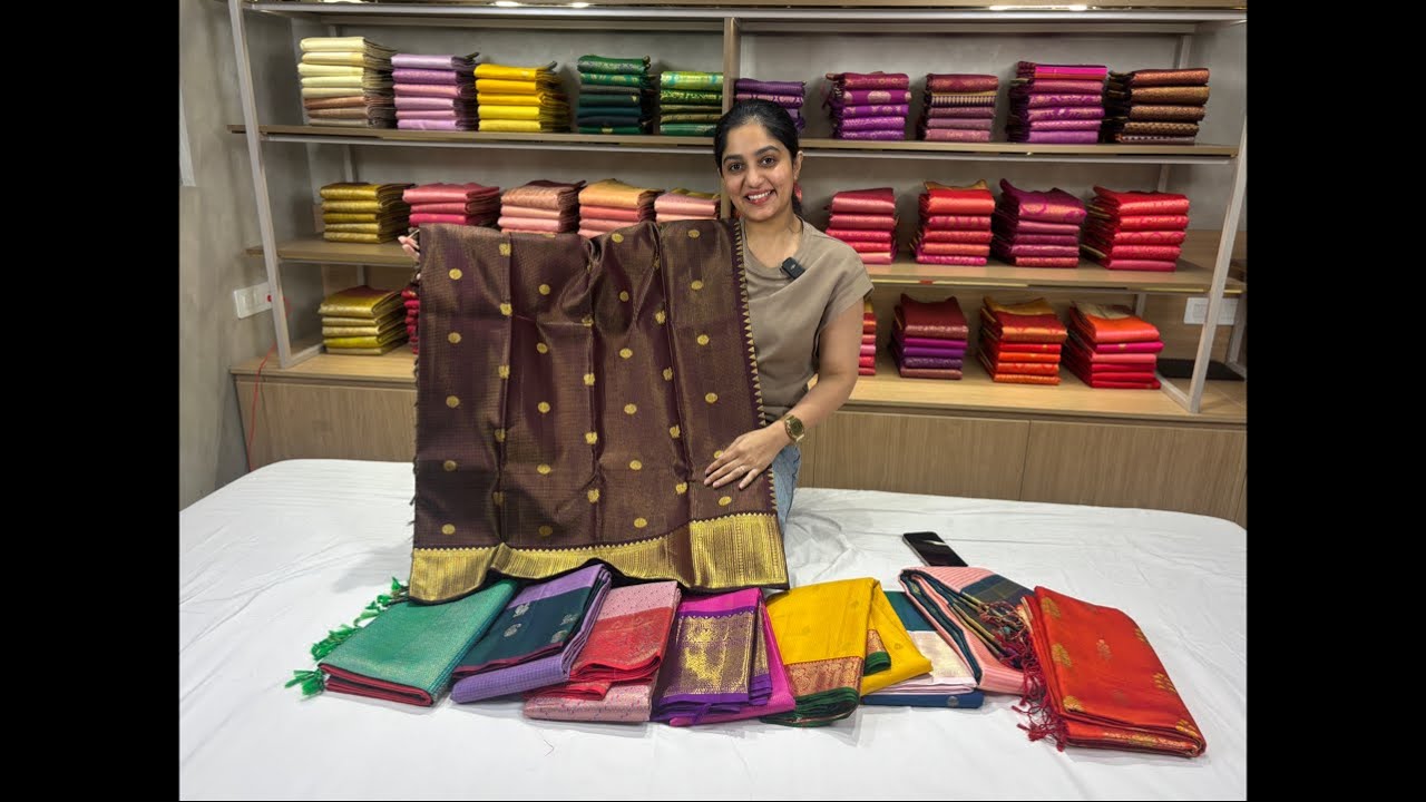 LIVE SESSION | Pure Kanchipuram Silk Sarees #sareelove #kanchipattu