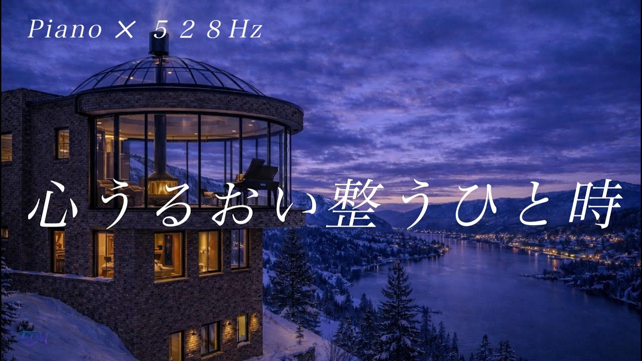 🎹【癒やしピアノ】自律神経を整える/528Hz 心を軽くするリラックス音楽 / Relaxing Piano Music for Stress Relief & Better Sleep