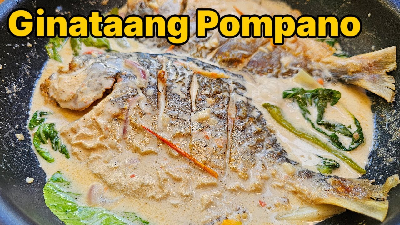 Ginataang Pompano: A Creamy and Flavorful Filipino Seafood Dish