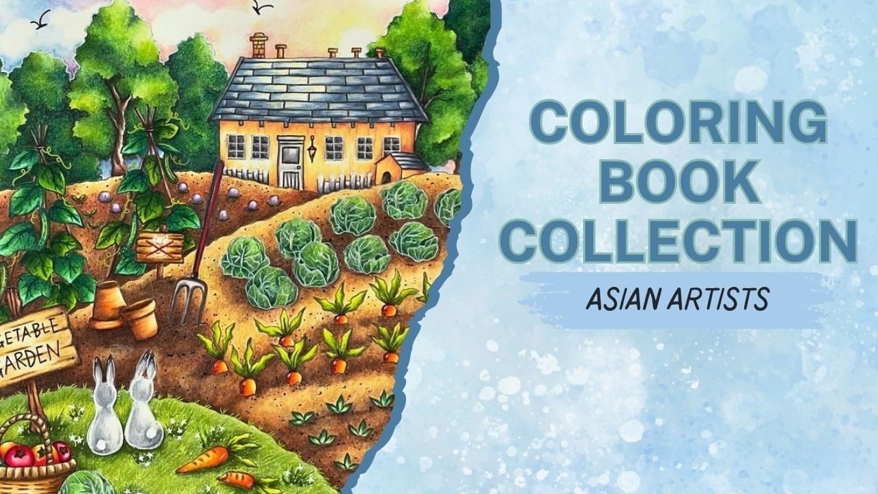 Coloring Book Collection: Asian Artists