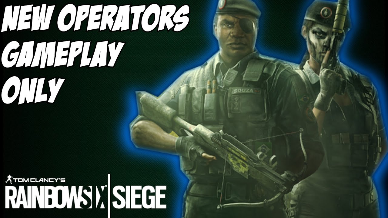 Capitão & Caveira Favela Gameplay Rainbow Six Siege New Brazil Operators