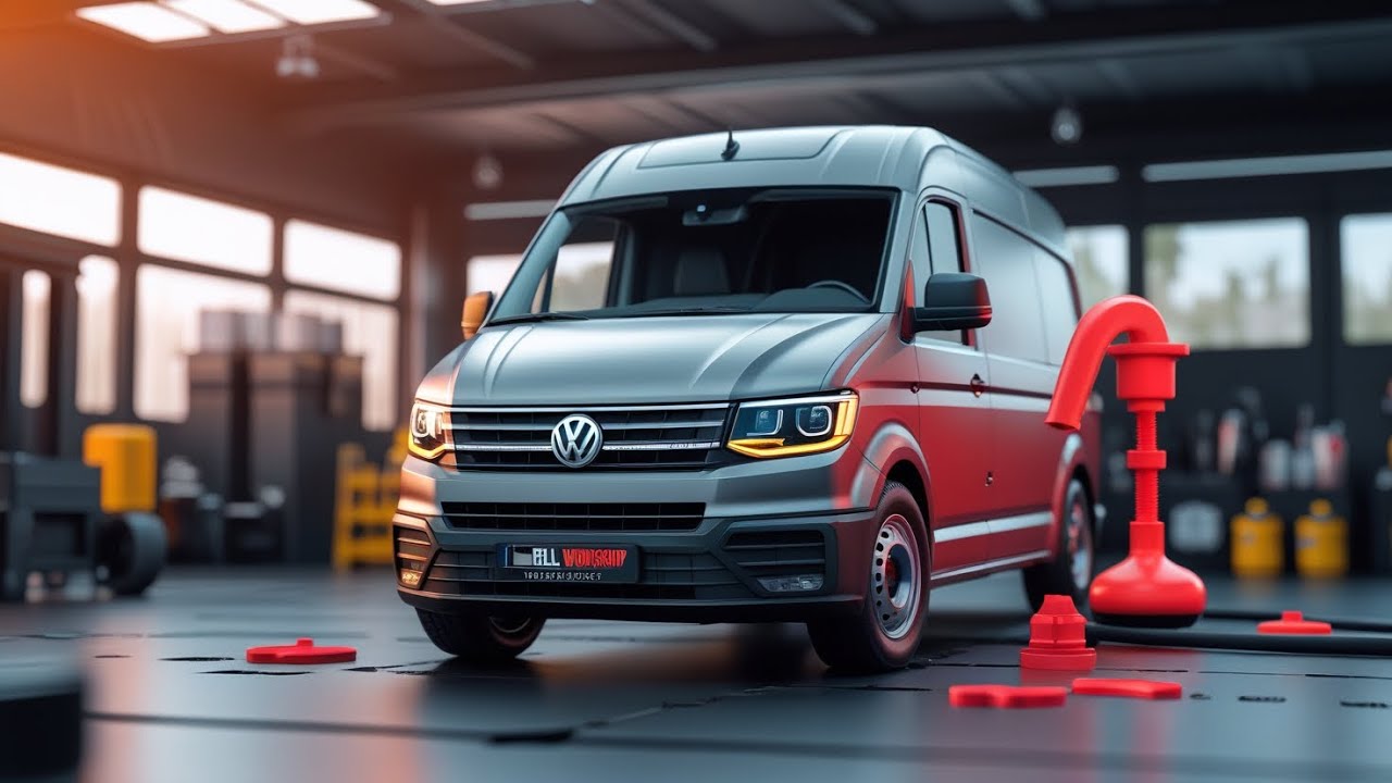 Volkswagen Crafter Oil Change ASMR | Satisfying DIY Car Service