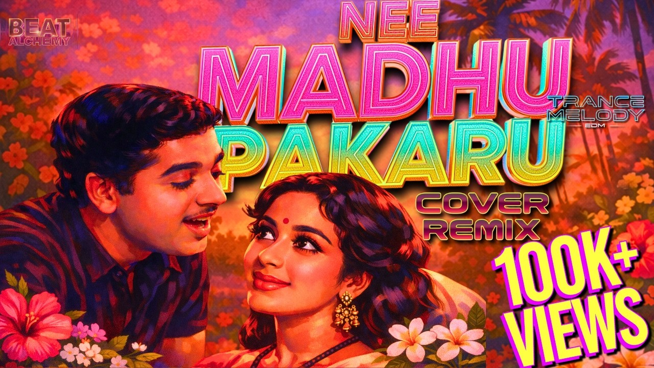 Nee Madhu Pakaru Malarchoriyu | Malayalam Trance Melody EDM Cover Remix | Moodalmanju