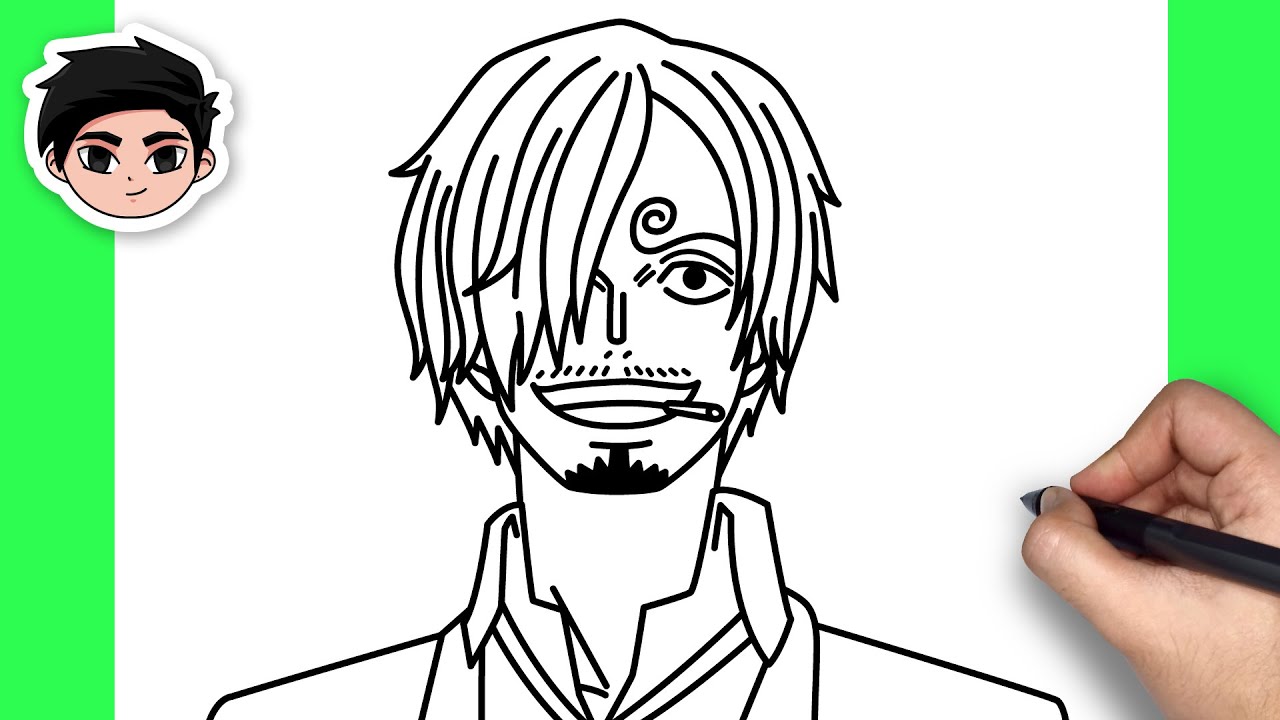 Como Dibujar Sanji (One Piece)