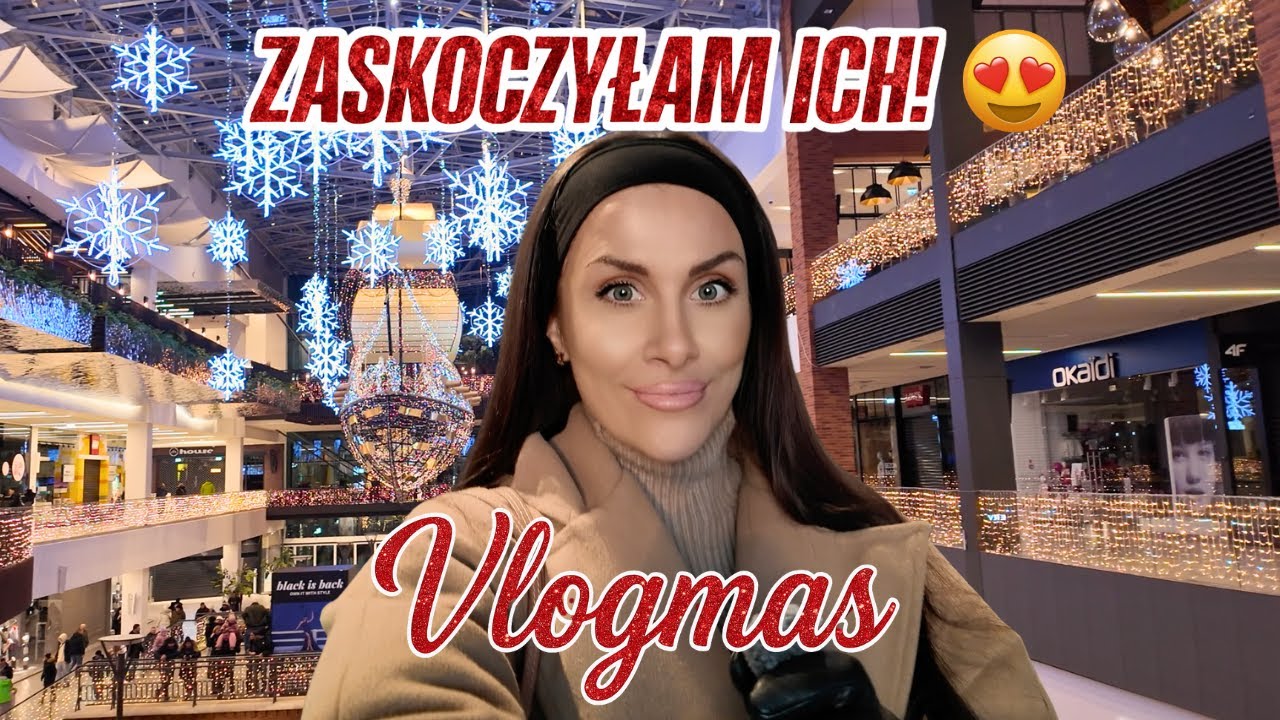 ZASKOCZYŁAM RODZINĘ W GDAŃSKU! 😱 Myśleli, że zobaczą mnie dopiero na święta! ❤️🎅