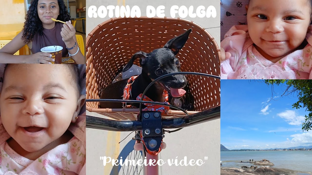 Primeiro vídeo + Rotina de folga. 😻