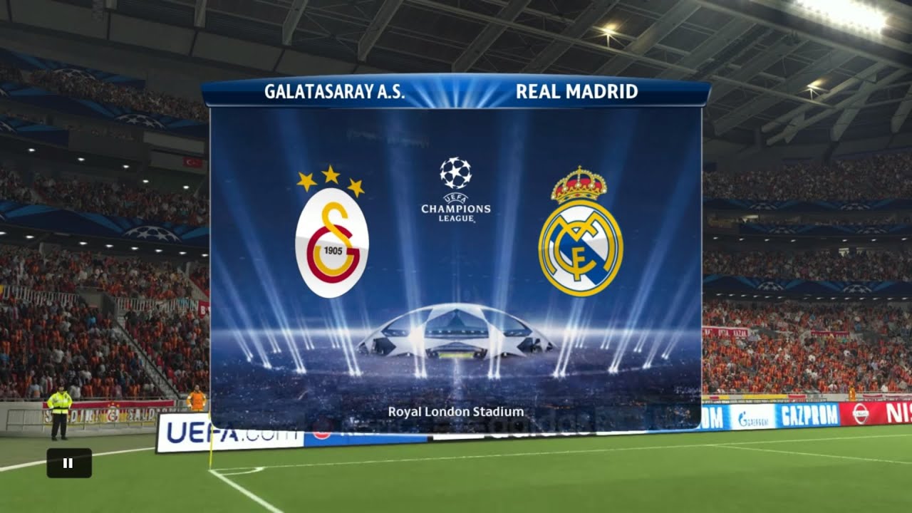Pes 2015 (PS4) Gameplay - Galatasaray vs Real Madrid  Full Match