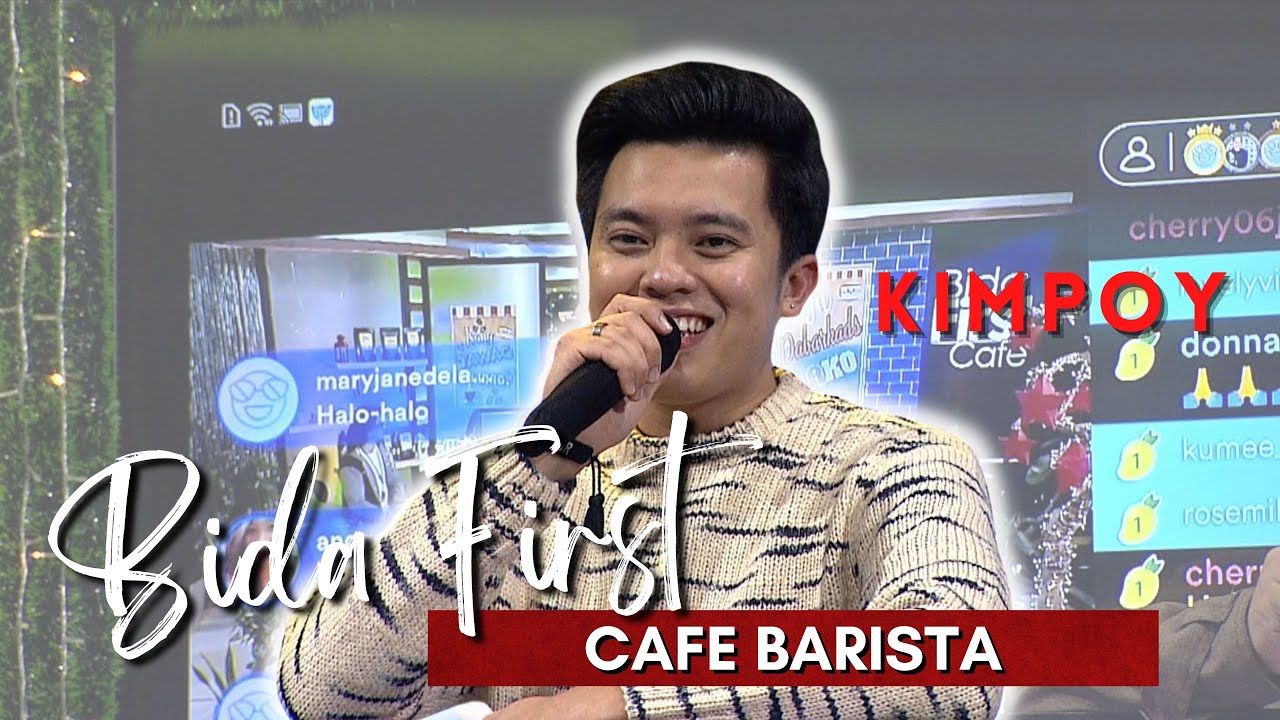 KIMPOY AT BIDA FIRST CAFE BARISTA☕️ (KUMU LIVE) | Julienne Castro