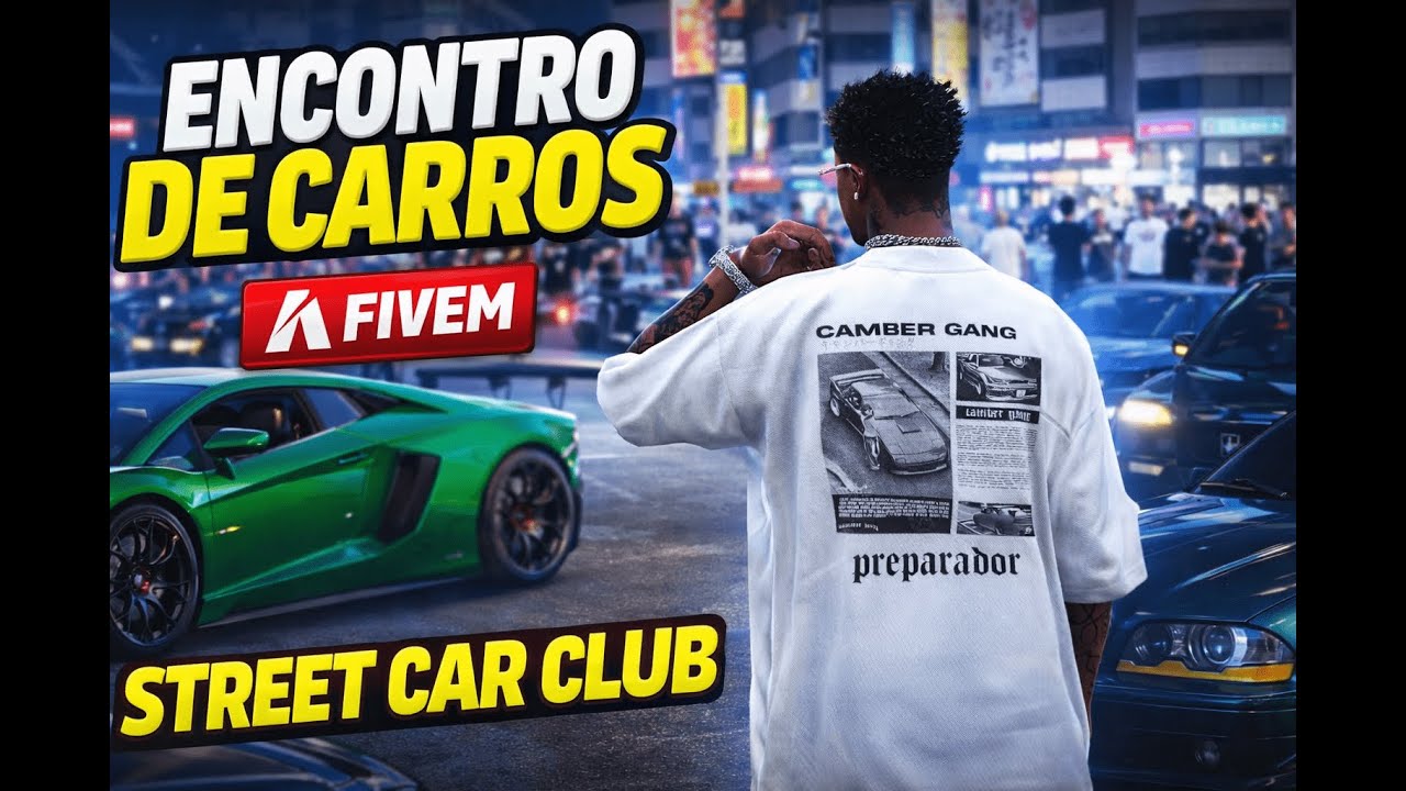 CAMBERGANG DOMINOU O STREET CAR CLUB 😈🔥 | ENCONTRO NO CARROS GTA RP - FIVEM