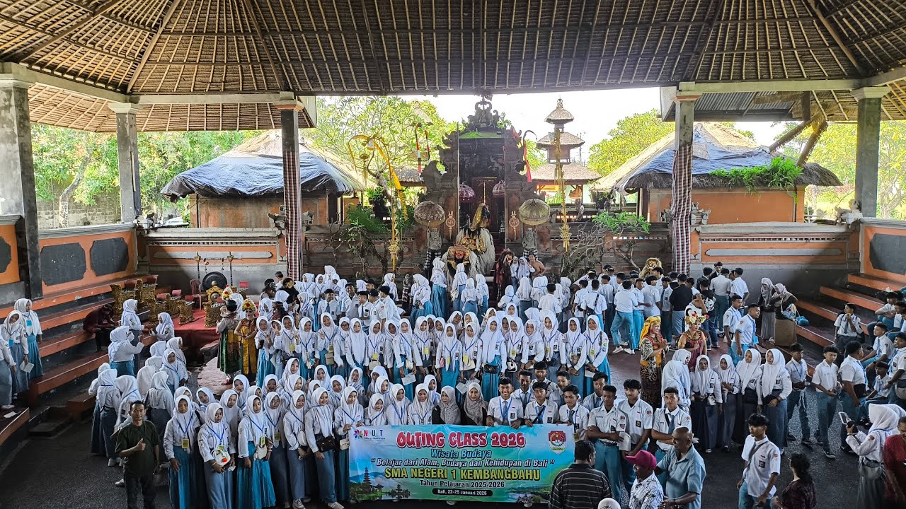 SMAN 1 KEMBANGBAHU LAMONGAN ОТПРАВИТСЯ НА БАЛИ 22-25 ЯНВАРЯ 2026 ГОДА