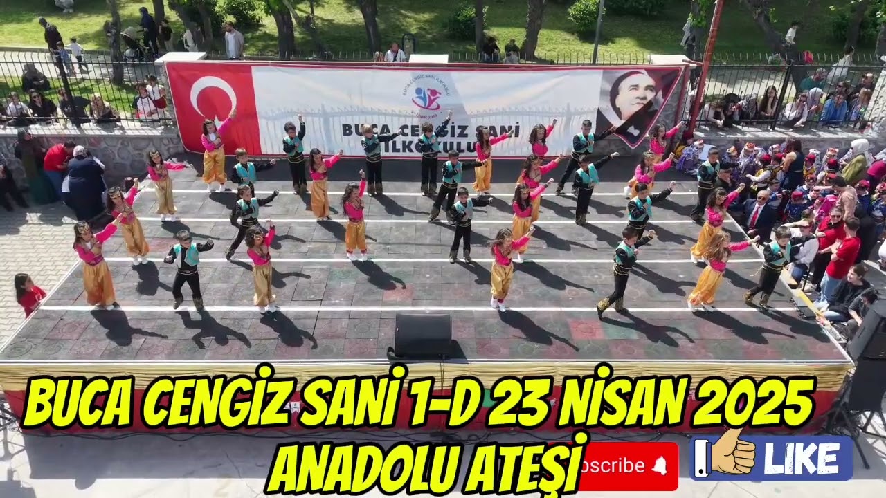 BUCA CENGİZ SANİ 23 NİSAN 2025 1-D SINIFI ANADOLU ATEŞİ