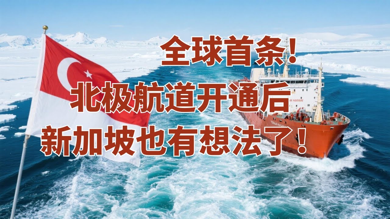 全球首条北极航道通航后，新加坡为何也站出来了？