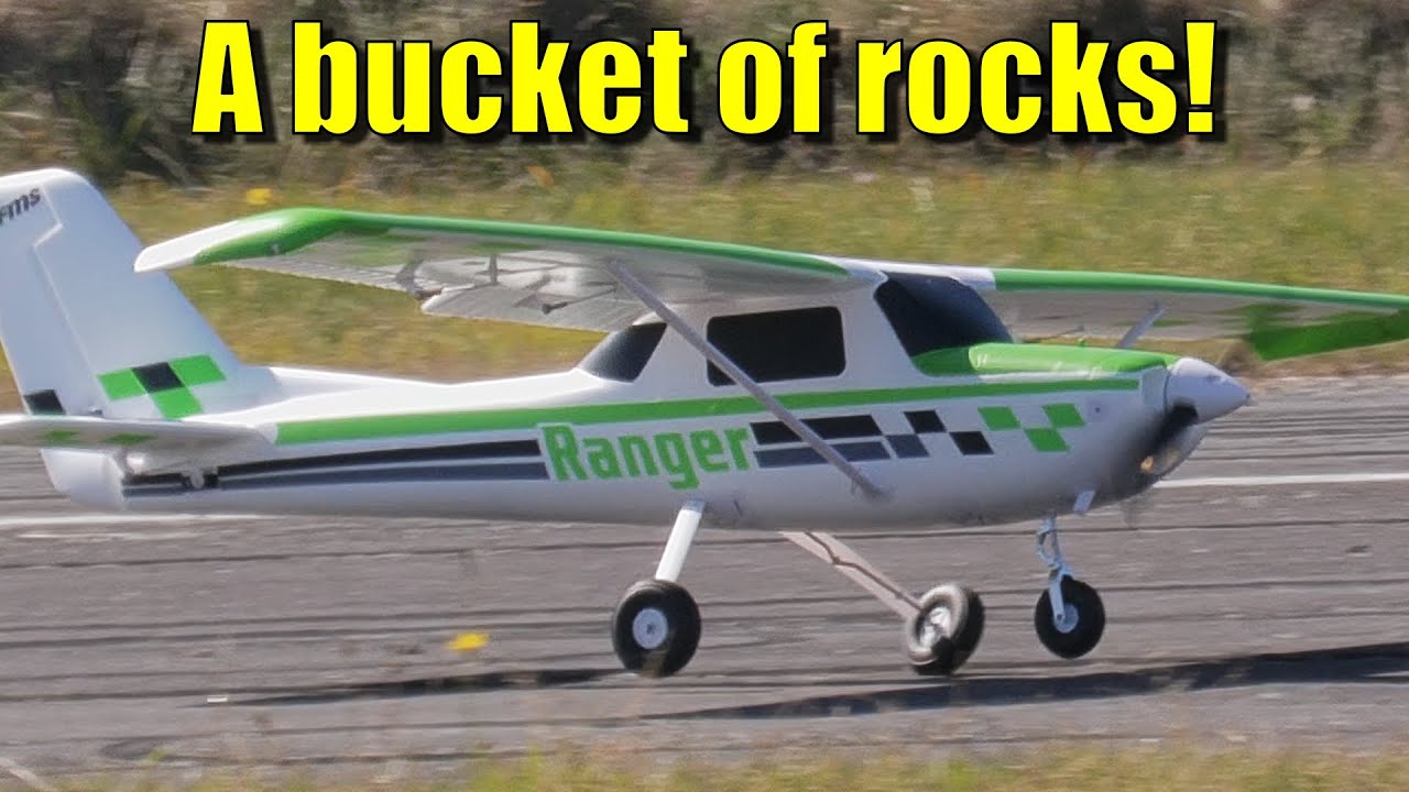 Why is this FMS Ranger RC plane so hard to land?