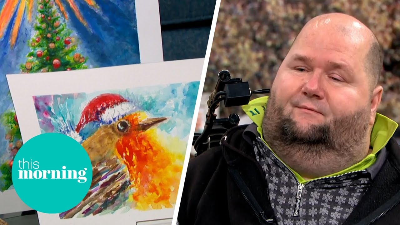 Meet The Inspirational Artists Who Paint Using Their Mouth & Feet | This Morning