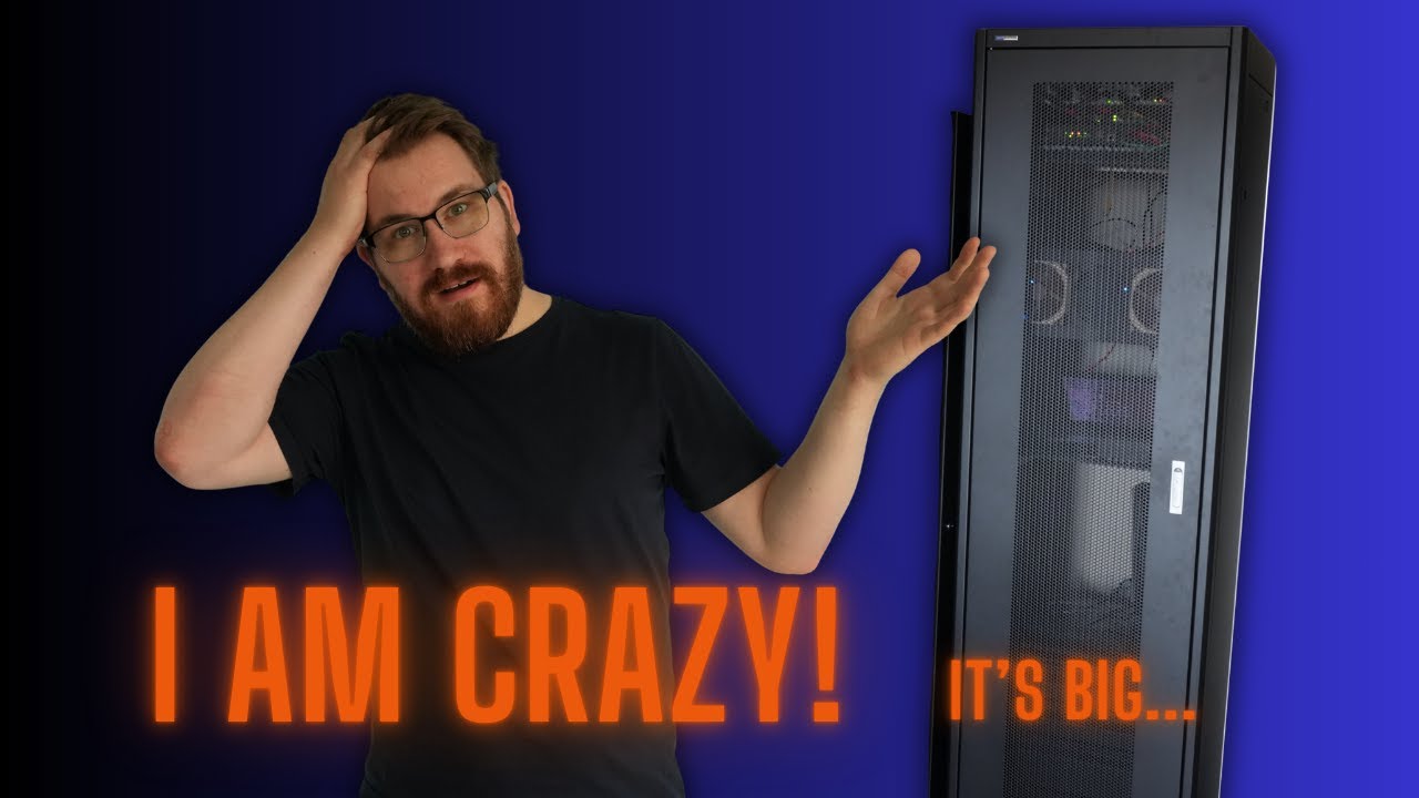 I put 42U server rack in my apartment