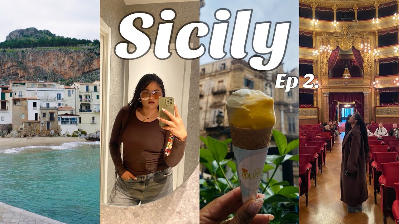 MY FIRST TRIP TO SICILY | QUATTRO CANTI | TEATRO MASSIMO | ITALIAN FOOD | Debby Clementina