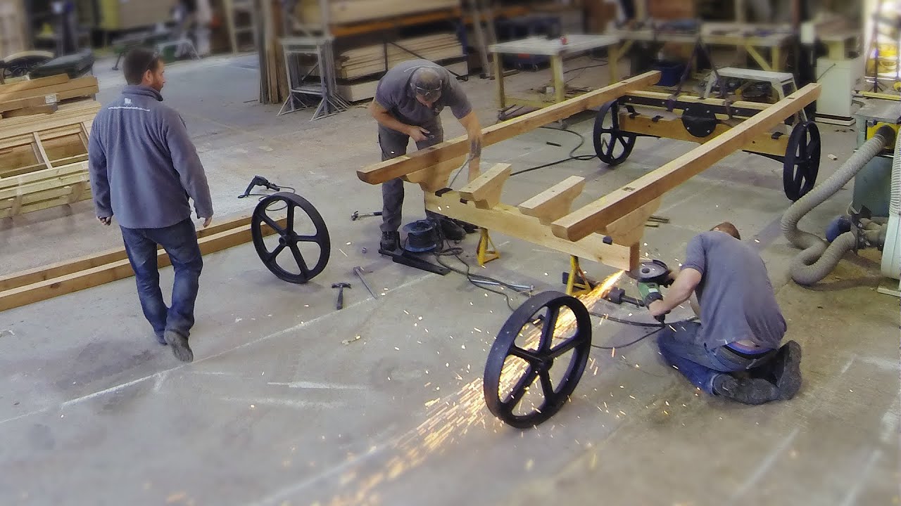 Blackdown Shepherd Huts Being Hand Built
