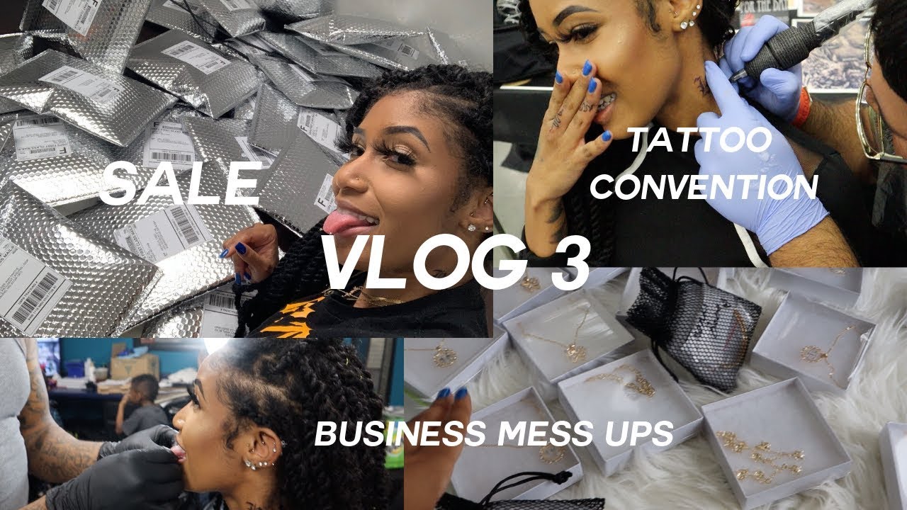 MY LIFE VLOG 3 | SALE, TATTOOS, STRESSING OUT | KY LASHAII