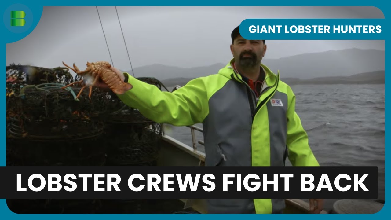 Lobster Hunters Battle Ocean Predators | Giant Lobster Hunters