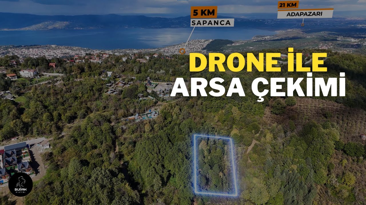 Arsa İşaretlemeli 4K Drone &Ccedil;ekimi